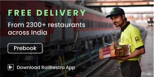 Food on train free delivery