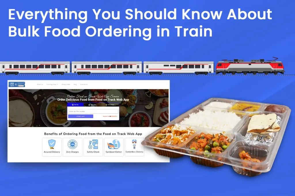 Bulk food ordering in train