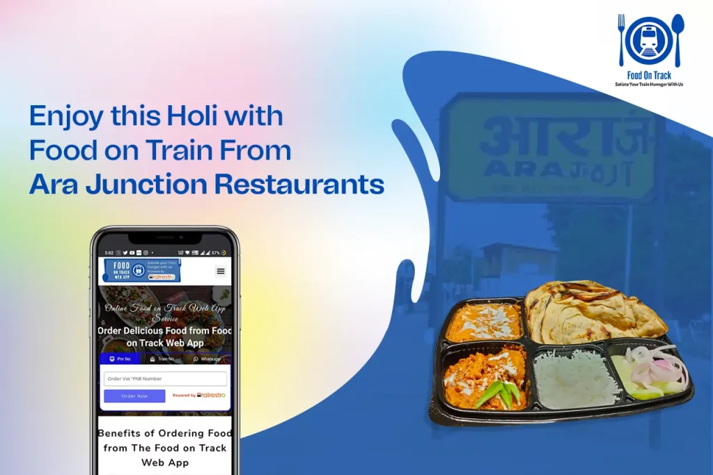 Food on Train From Ara Junction Restaurants